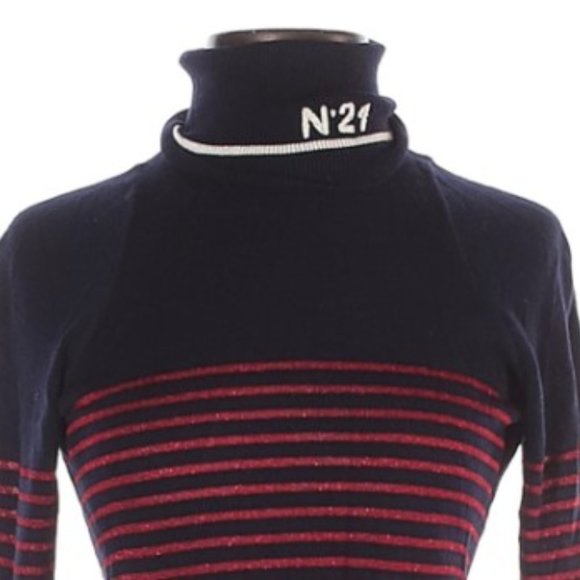 No. 21 Knit Logo Turtleneck - Picture 4 of 6
